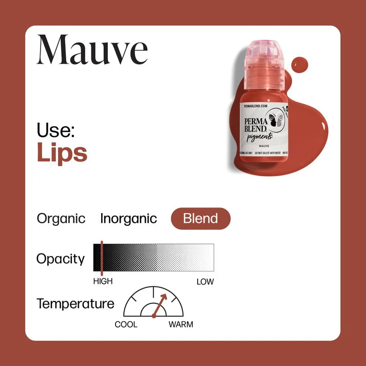 Perma Blend Lip Pigment 15ml Mauve - Image 3