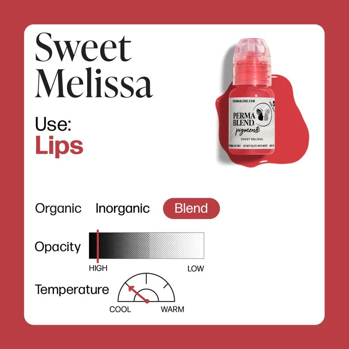 Perma Blend Lip Pigment 15ml Sweet Melissa - Image 3