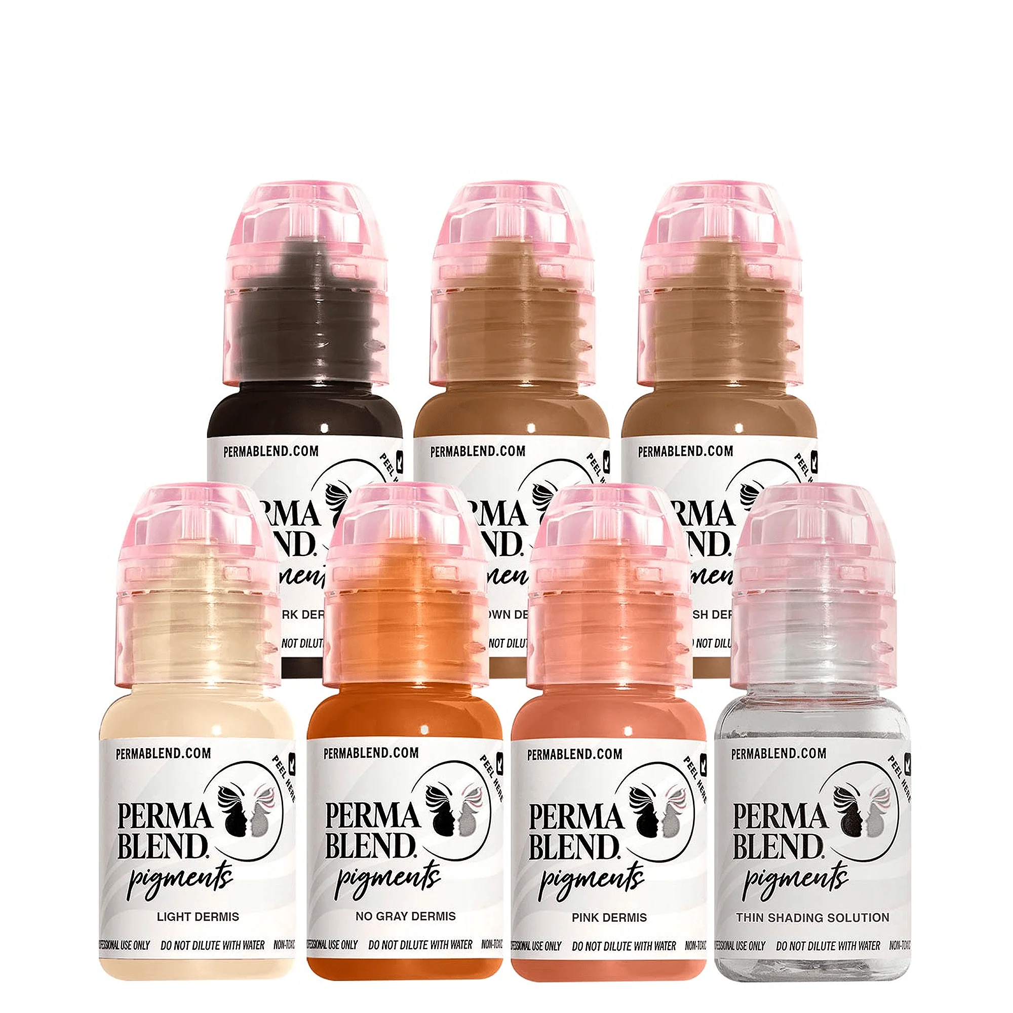 Perma Blend Scar Ink Set by Mandy Sauler (7 x 15ml Bottles)