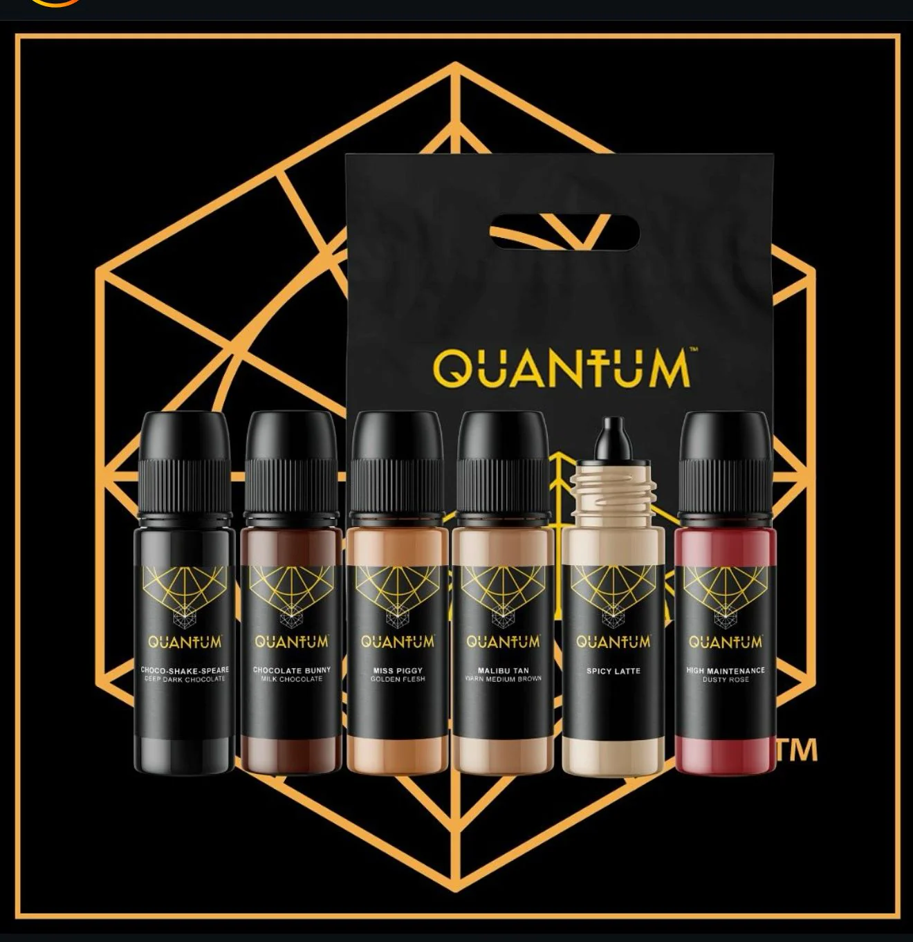 Quantum Tattoo Ink Craig James Portrait Set (6 Ă— 30ml) - Image 2