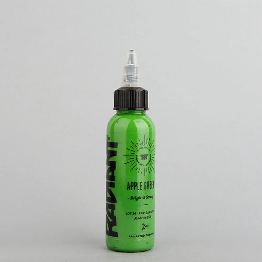 Radiant Color Apple Green Tattoo Ink 30ml (1oz)