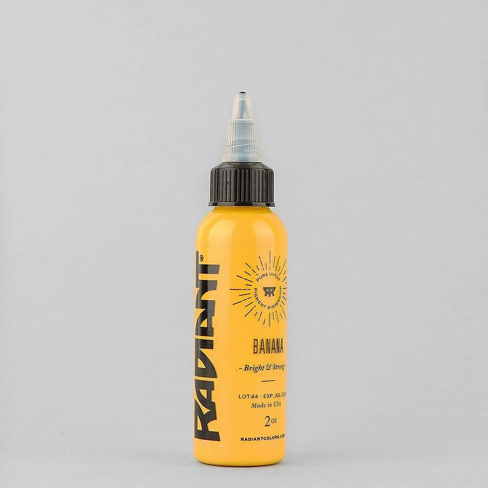 Radiant Color Banana Tattoo Ink 30ml (1oz)