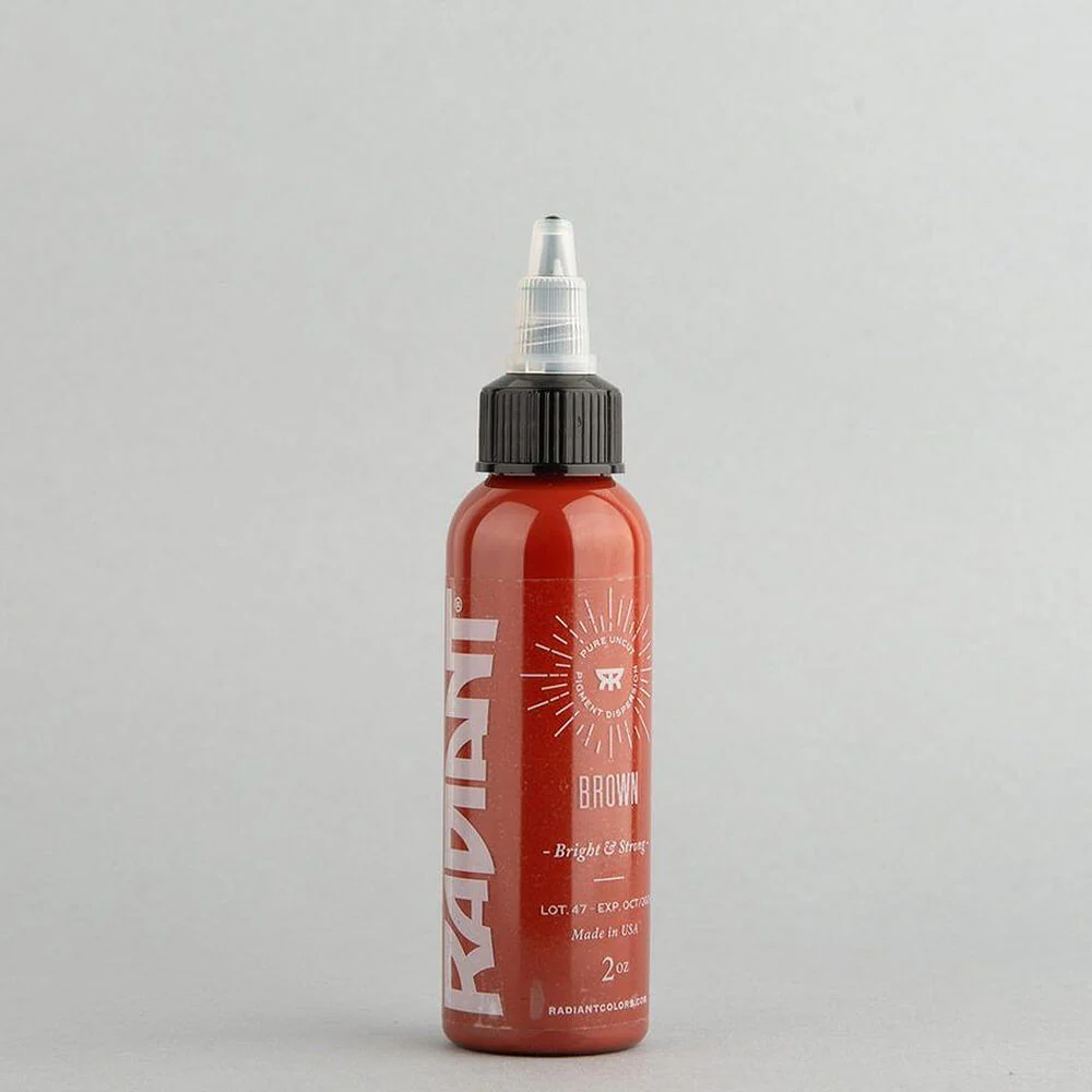 Radiant Color Brown Tattoo Ink 30ml (1oz)