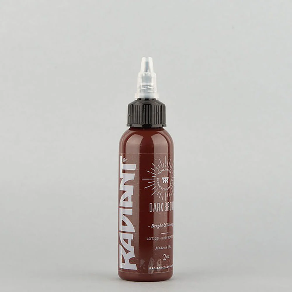 Radiant Color Dark Brown Tattoo Ink 30ml (1oz)