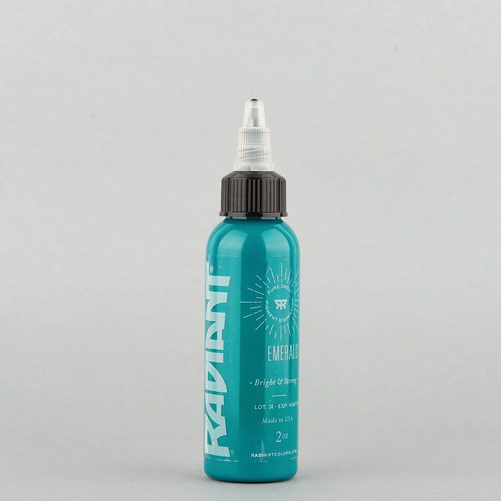 Radiant Color Emerald Tattoo Ink 30ml (1oz)