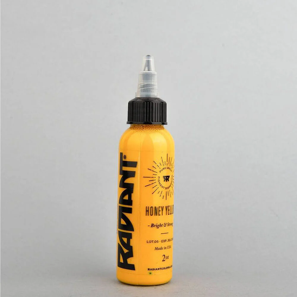Radiant Color Honey Yellow Tattoo Ink 30ml (1oz)