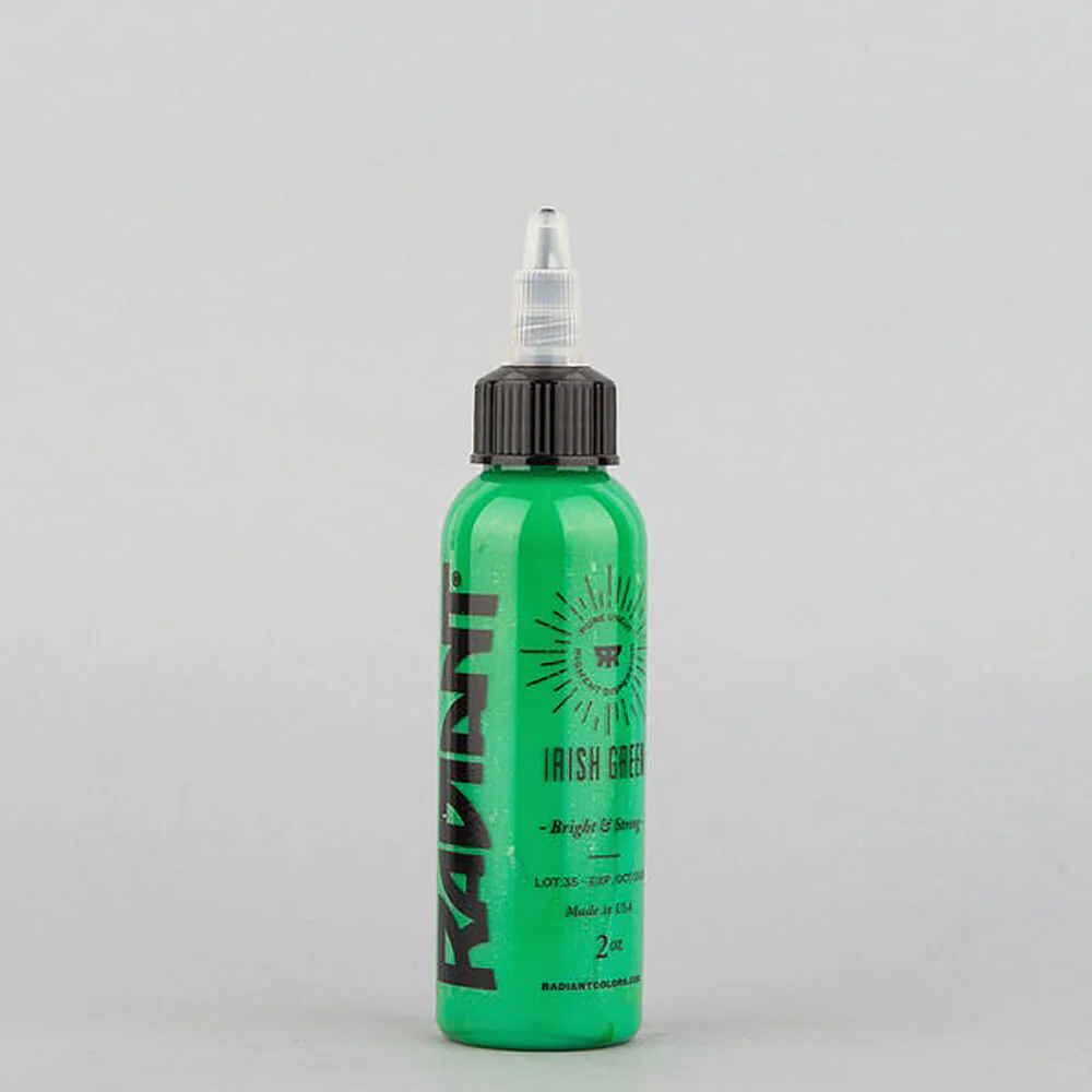 Radiant Color Irish Green Tattoo Ink 30ml (1oz)