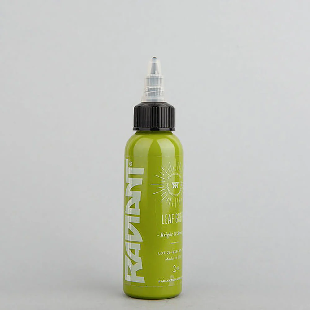 Radiant Color Leaf Green Tattoo Ink 30ml (1oz)
