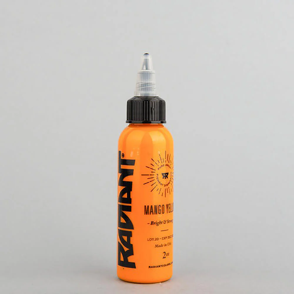 Radiant Color Mango Yellow Tattoo Ink 30ml (1oz)