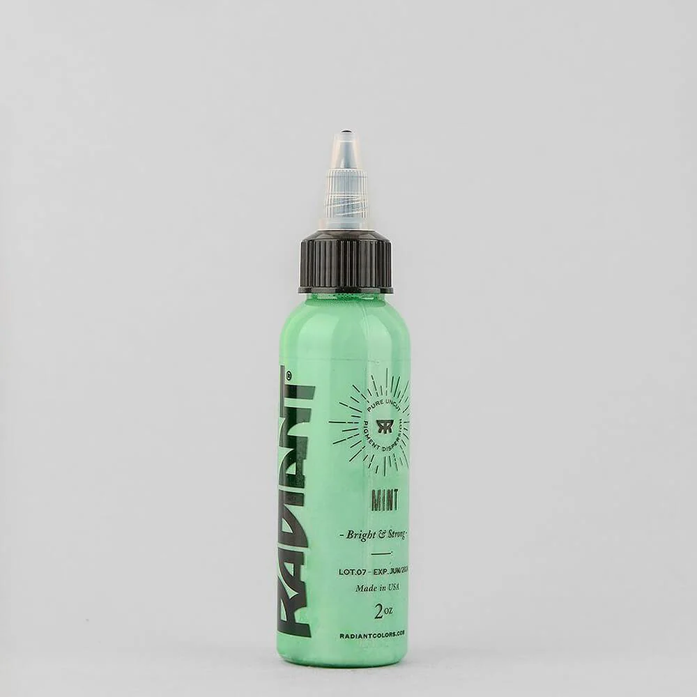 Radiant Color Mint Tattoo Ink 30ml (1oz)