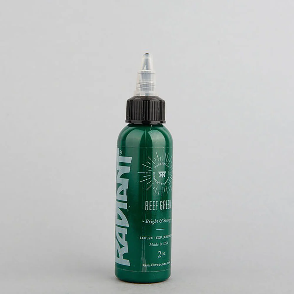 Radiant Color Reef Green Tattoo Ink 30ml (1oz)