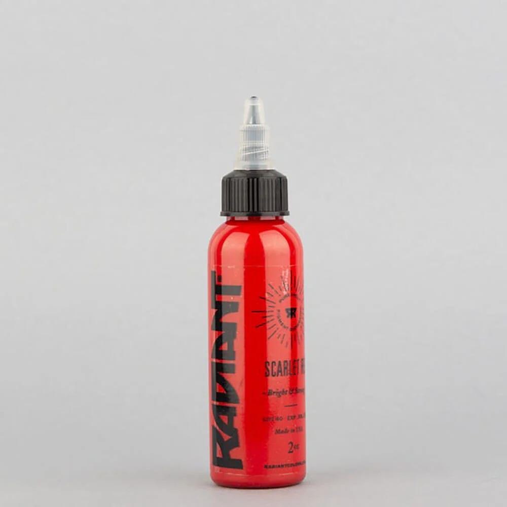 Radiant Color Scarlet Red Tattoo Ink 30ml (1oz)
