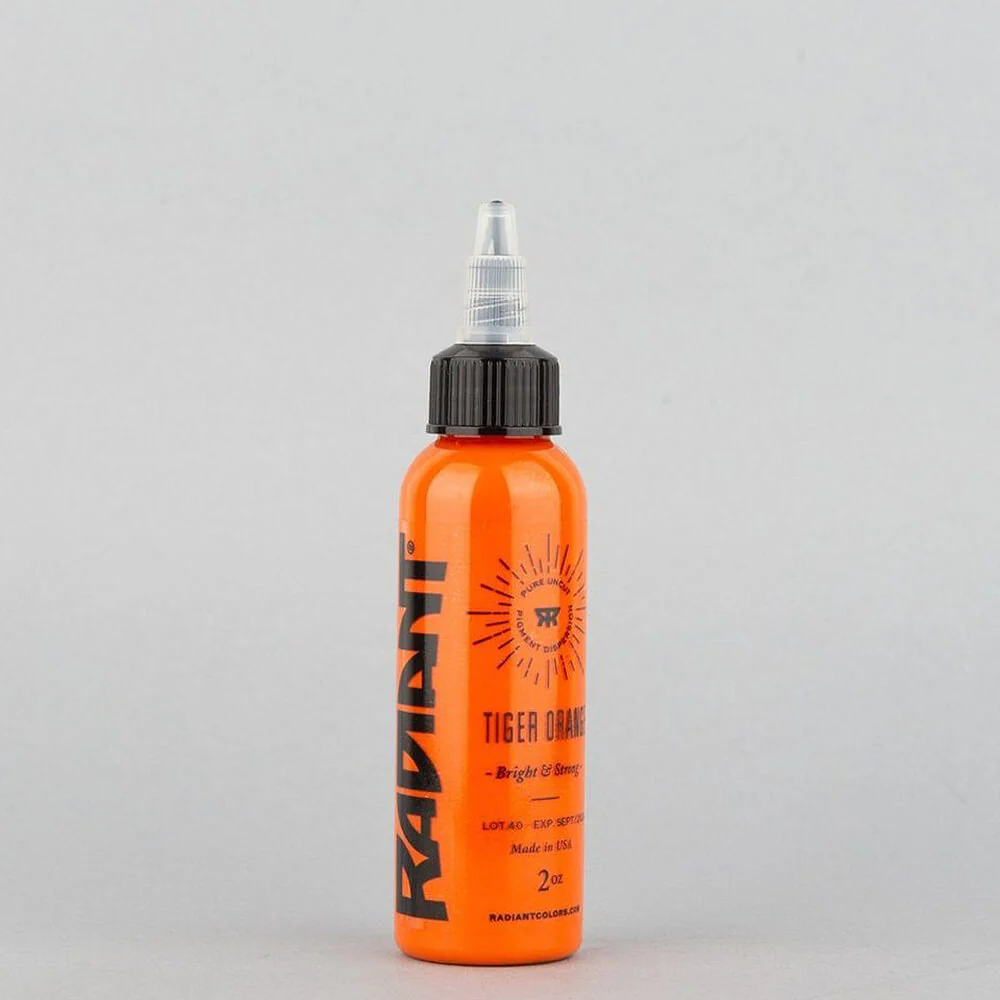 Radiant Color Tiger Orange Tattoo Ink 30ml (1oz)