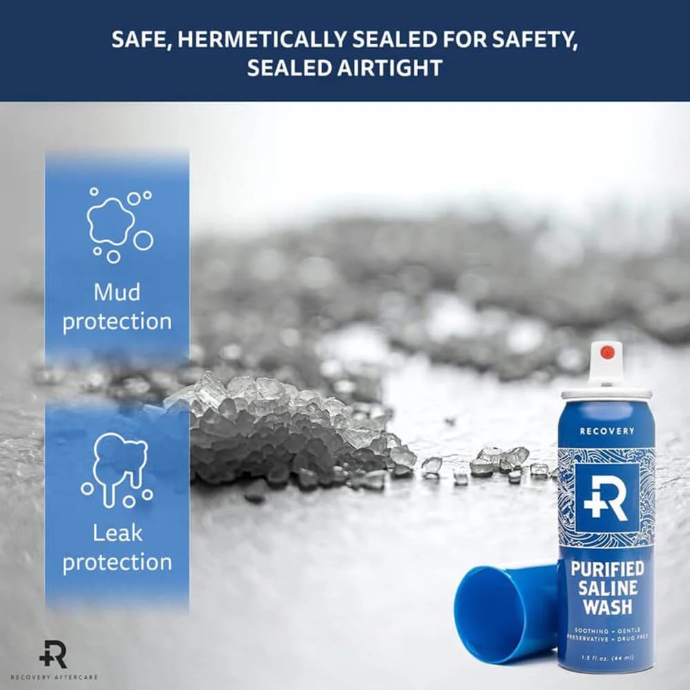 Recovery Purified Saline Wash Solution Spray (Various Sizes) - Image 6
