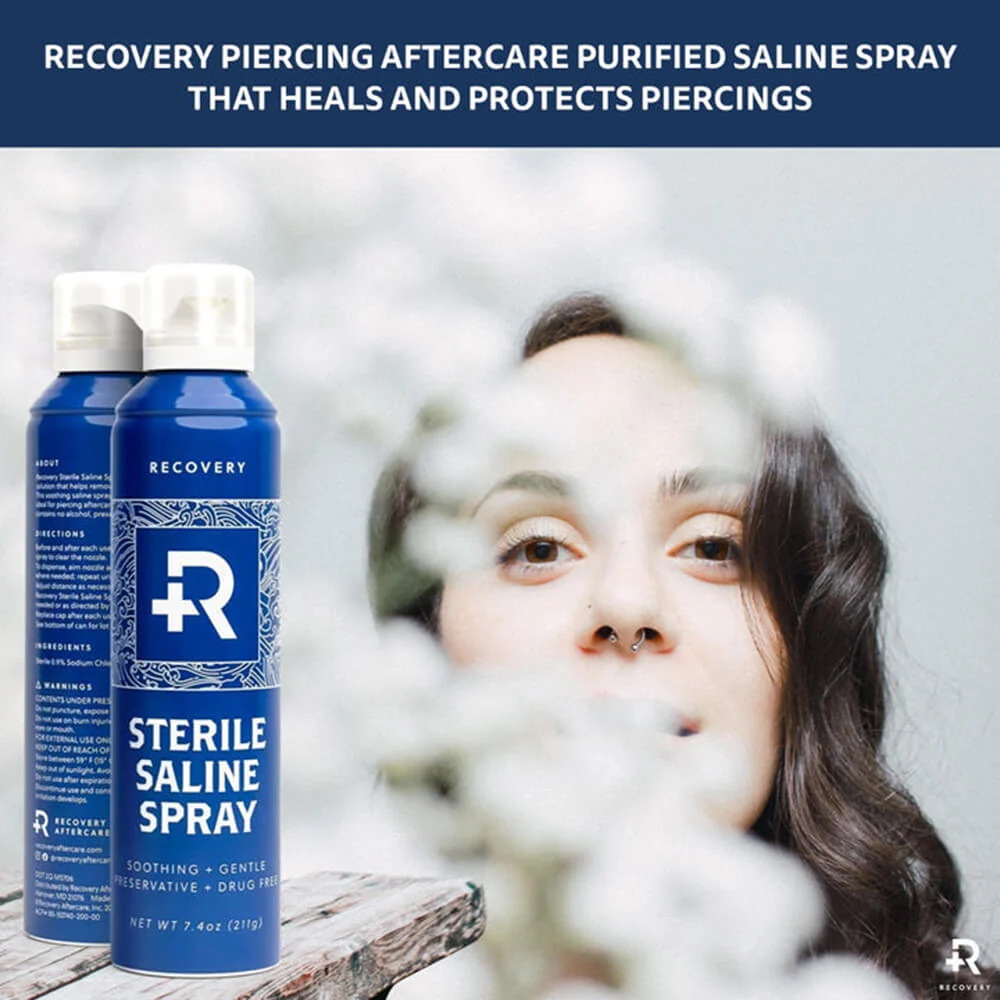 Recovery Sterile Saline Wash Spray 211g (7.4oz) - Image 6