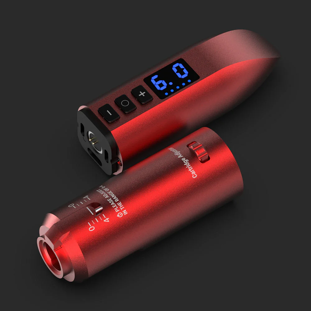 Rhein Wireless SPMU Tattoo Machine / Pen Digital Display - Image 3