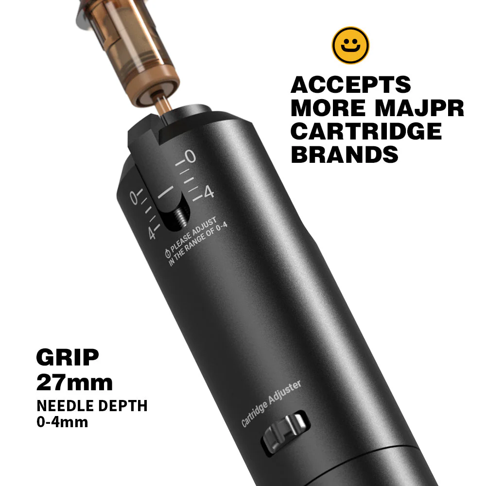 Rhein Wireless SPMU Tattoo Machine / Pen Digital Display - Image 7