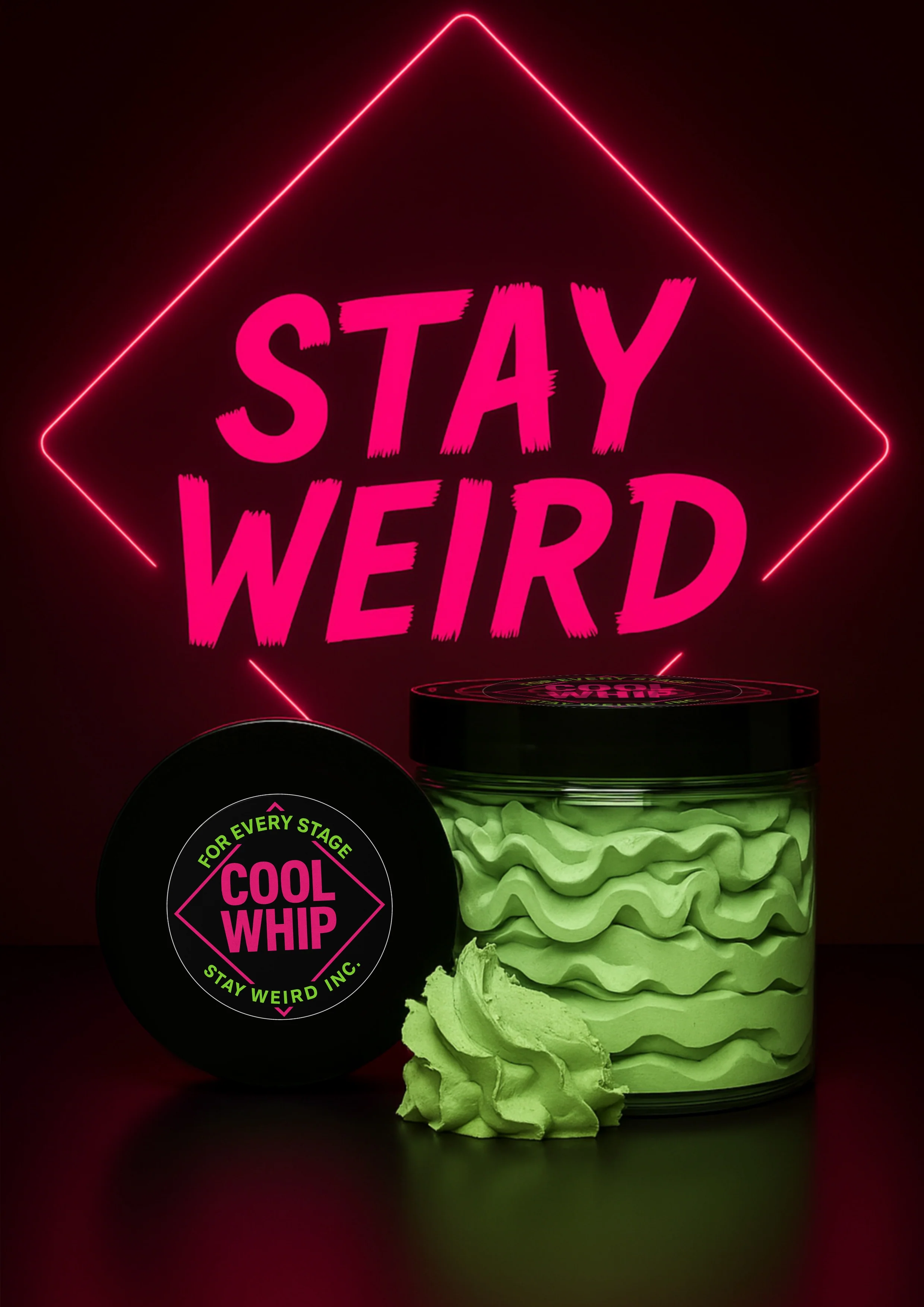 Stay Weird Cool Whip – Whipped Tattoo Balm (50ml, 120ml, 250ml) - Image 5