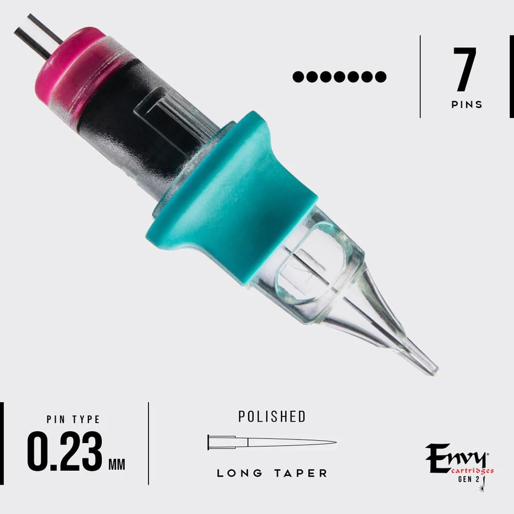 TATSoul Envy Gen 2 Bugpin PMU Flat Single Stack Mag Cartridges (Box of 10) - Clearance - Image 5