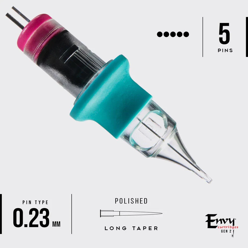 TATSoul Envy Gen 2 Nano PMU U Shape Single Stack Mag Cartridges (Box of 10) - Clearance - Image 3