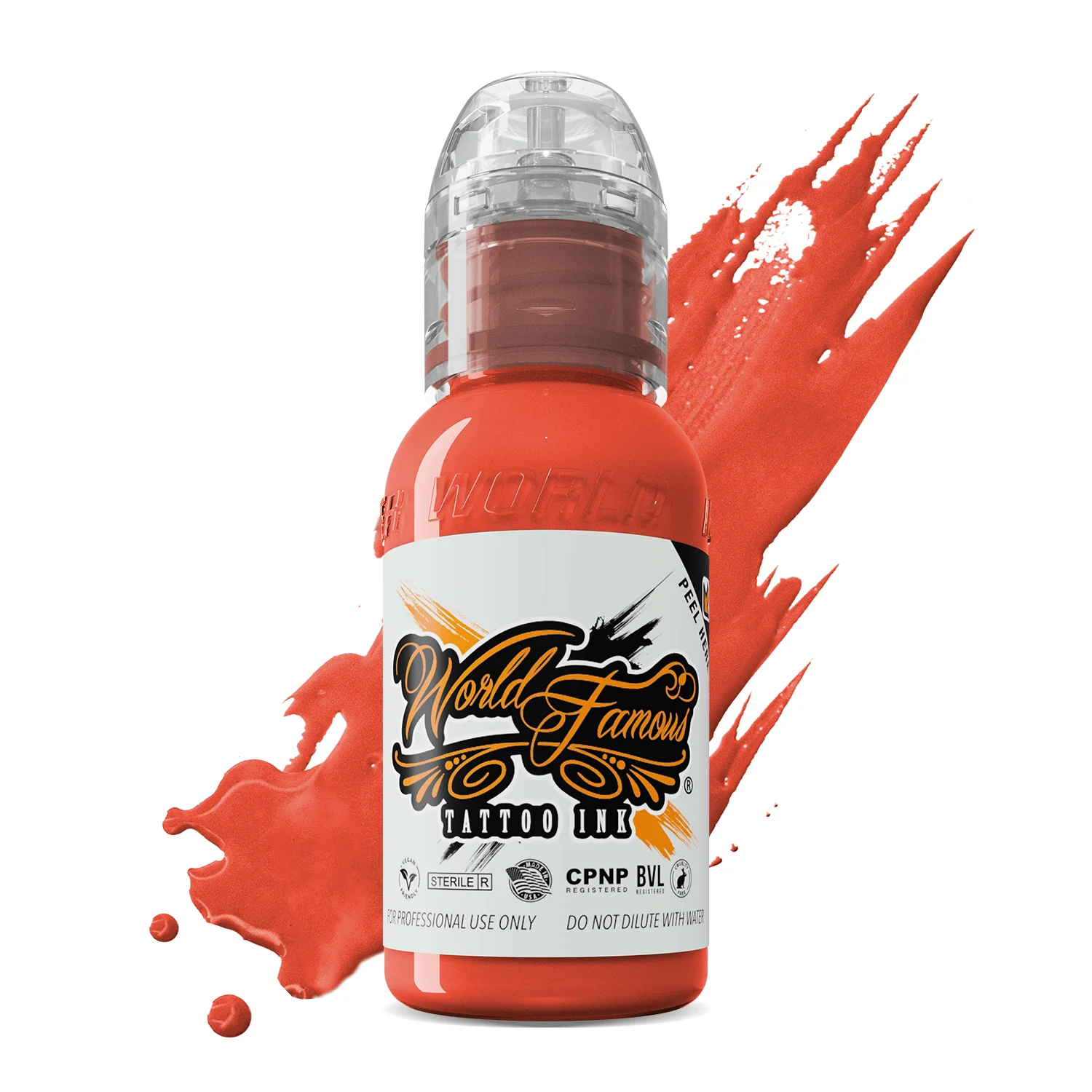 World Famous Bora Bora Peach Tattoo Ink 30ml (1oz)