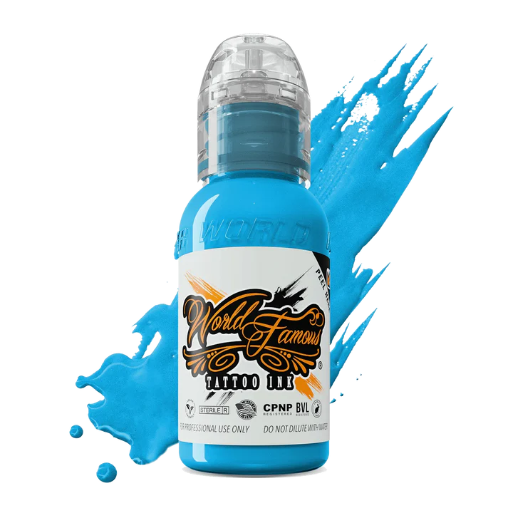 World Famous Ink Rainbow Blue 30ml (1oz)