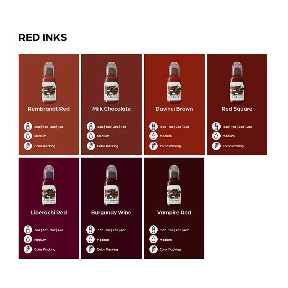 World Famous Milk Chocolate Tattoo Ink 30ml - Image 2