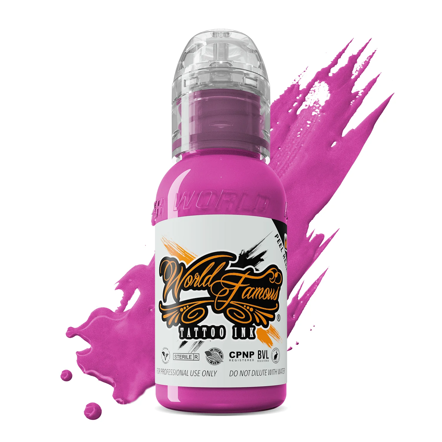 World Famous Paris Pink Tattoo Ink 30ml (1oz)